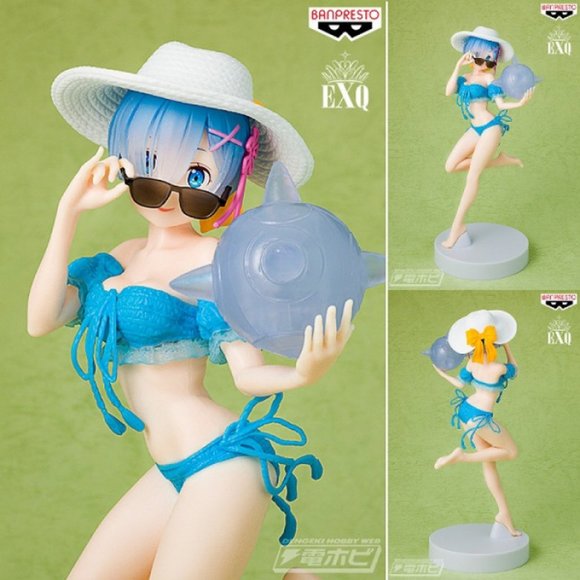 EXQ Re:Zero Rem Swuimsuit Figure - Picture 5 of 5